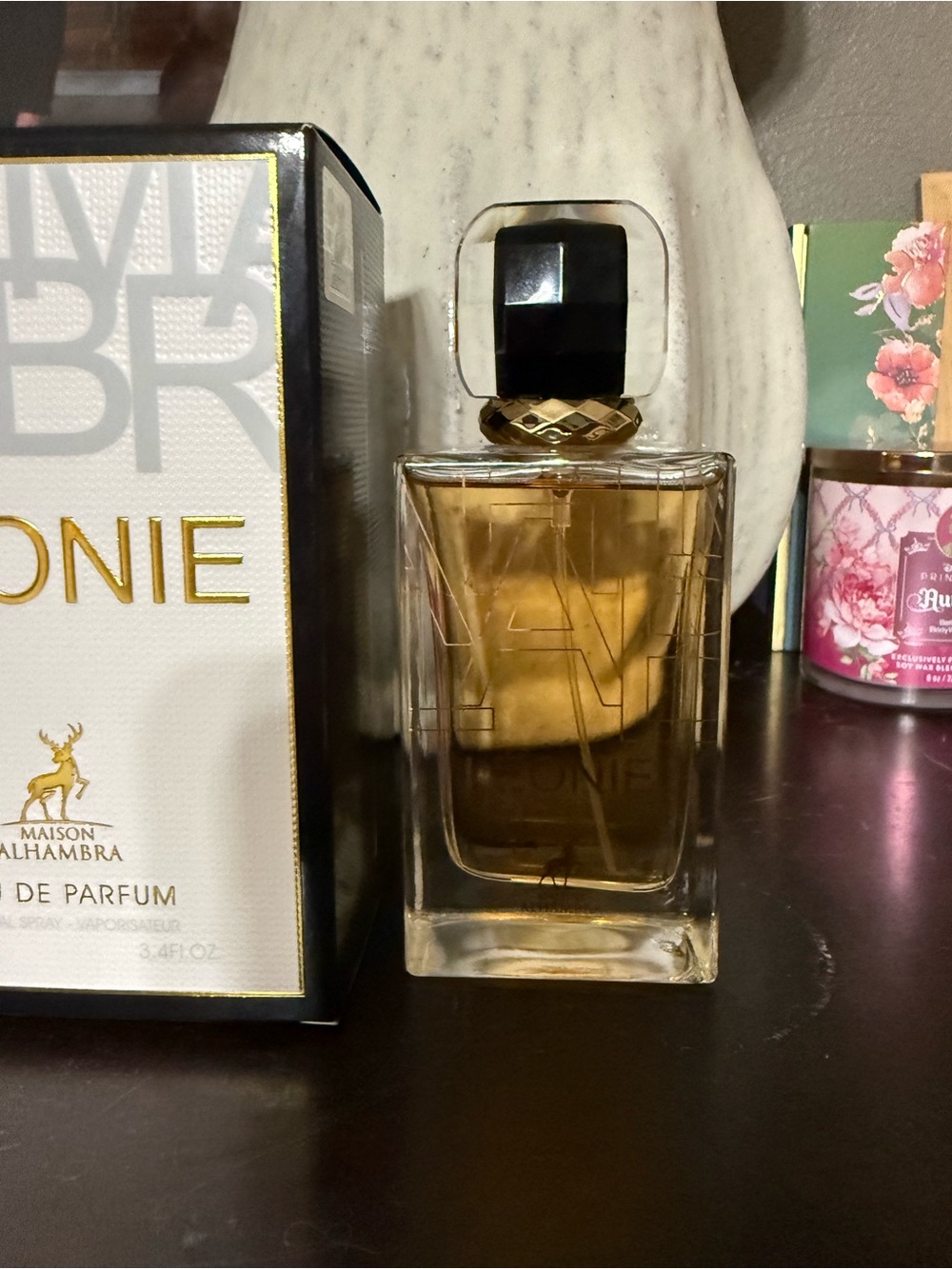 Maison Alhambra Leonie  Eau de Parfum - Amber Glass Bottle